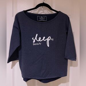 Sensis Navy Blue Sleep Shirt and shorts size M new with tag lovely set